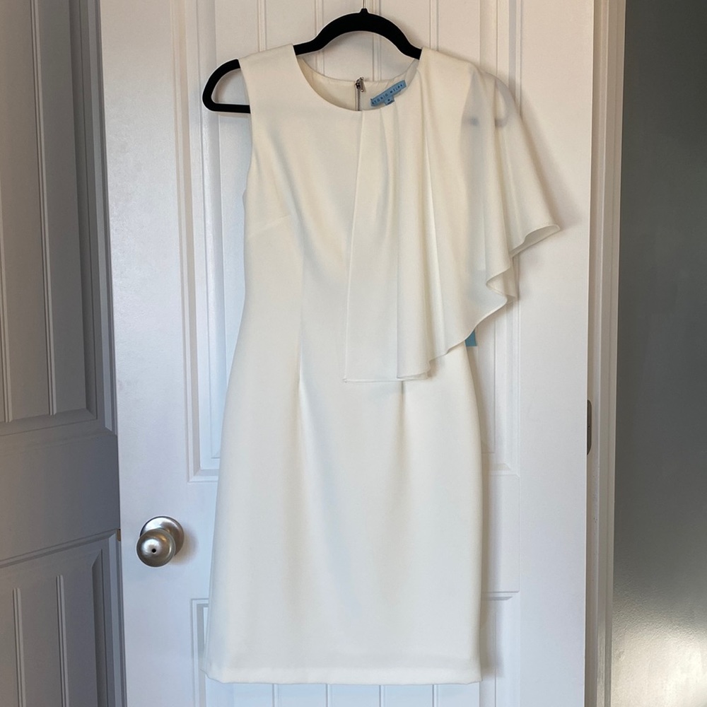 GORGEOUS IVORY COCKTAIL DRESS size 0